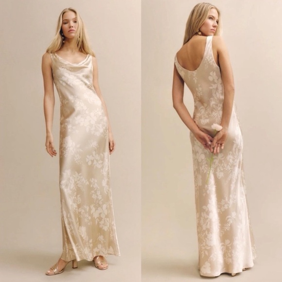 Reformation Dresses & Skirts - Reformation Dress Annabelle Silk Dress
Sable Size 4